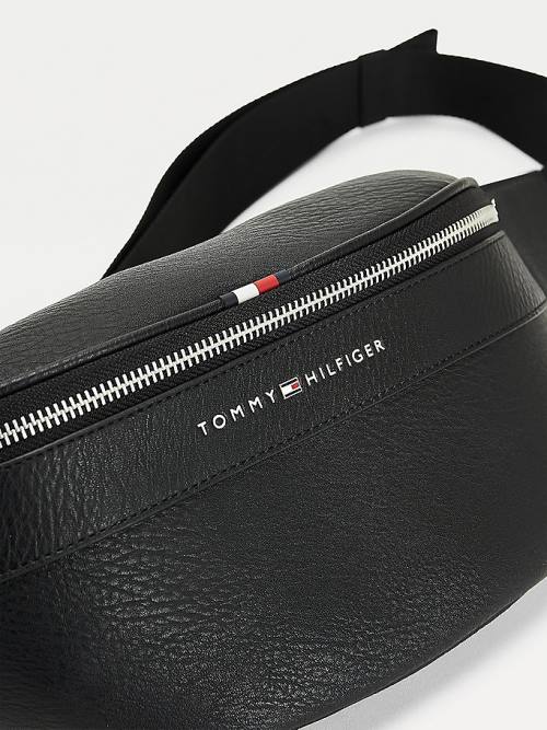 Tommy Hilfiger Vrijetijds Crossbody Tassen Heren Zwart | TH906RBN