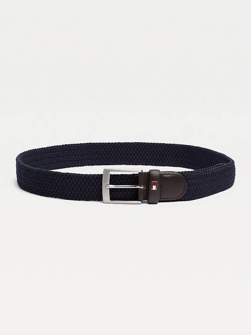 Tommy Hilfiger Webbed Riemen Heren Blauw | TH632WPU